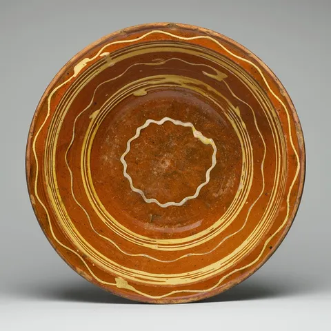 Slipware Dish